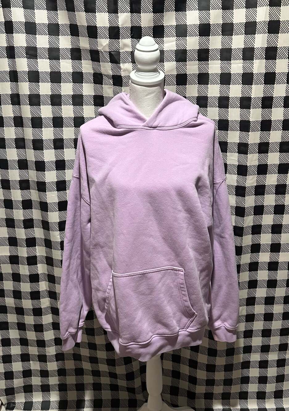Abercrombie & Fitch Soft A&F Essentials Oversized Hoodie in Lavender